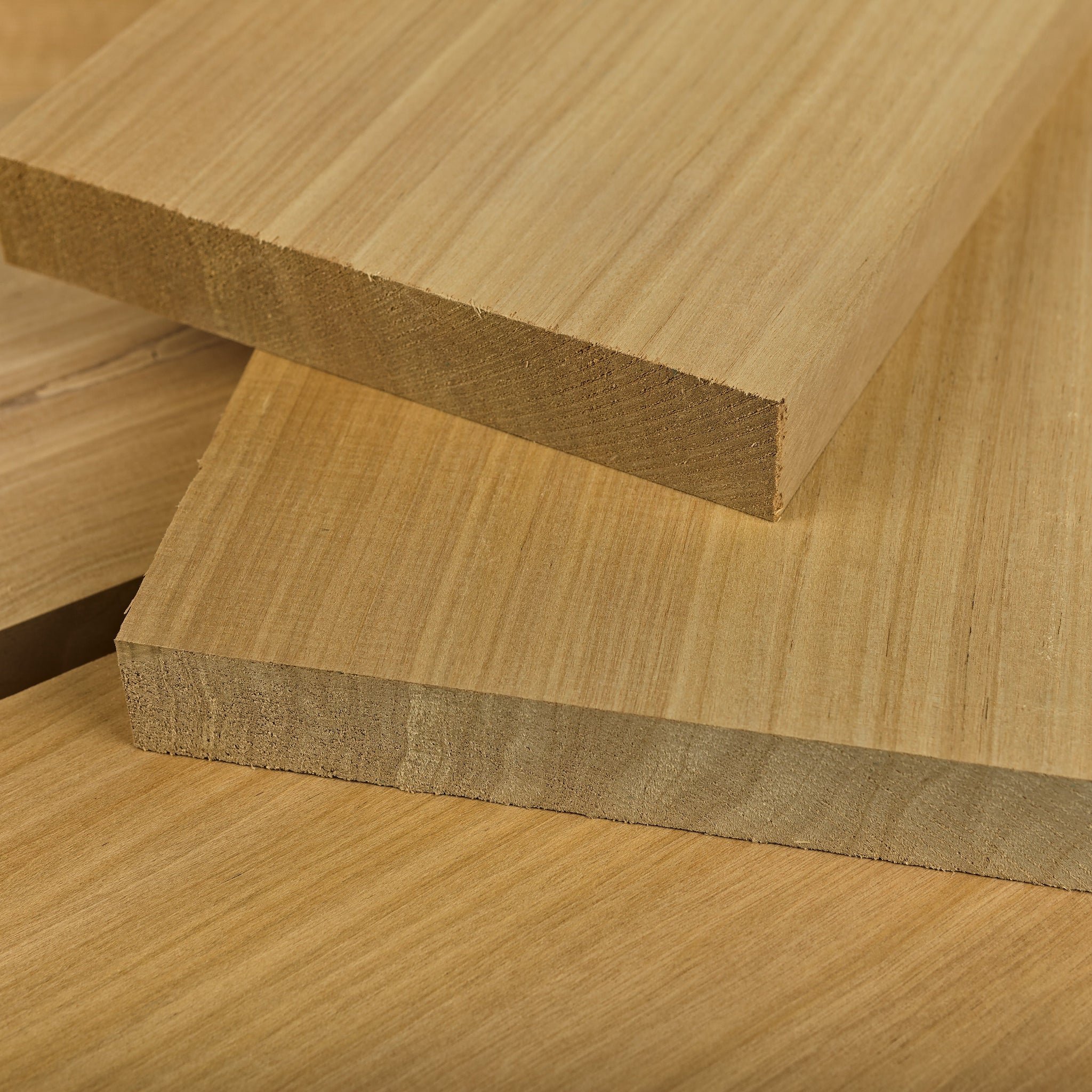 Anigre wood plank