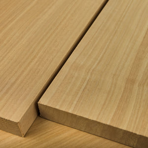 Anigre wood plank